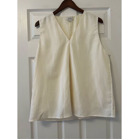 COS V-NECK BLOUSE - Picture 1 of 12